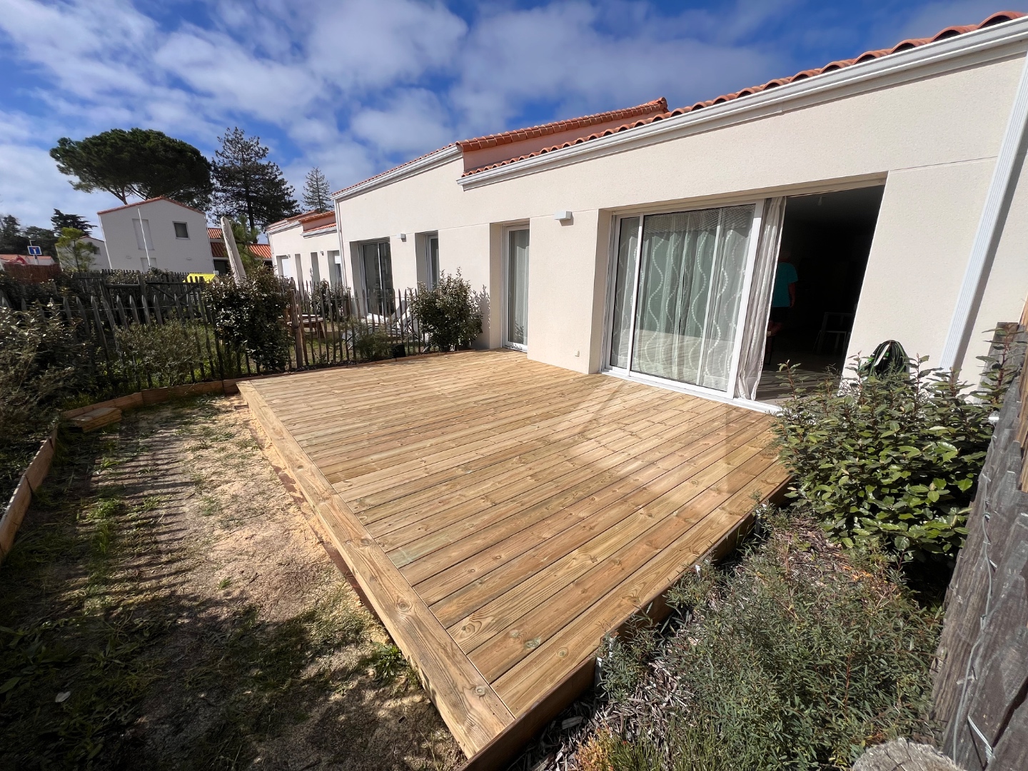 Terrasse bois sur-mesure