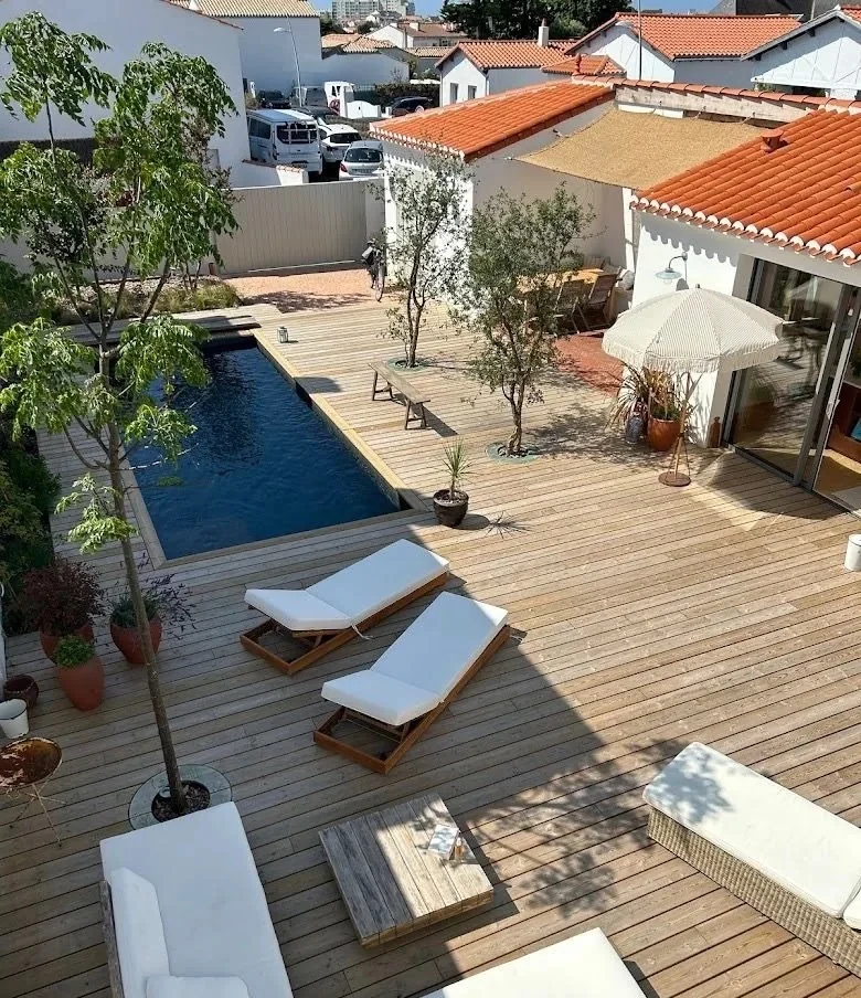 Terrasse bois à La Roche-sur-Yon (85) — Océanic Systems Vendée